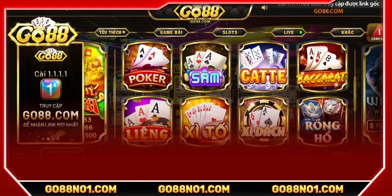 Cá cược bài Sâm Lốc là tựa game đặc sắc hàng đầu tại GO88
