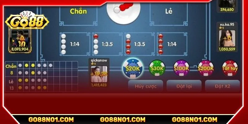 Các kết quả về trong bàn chơi Xóc đĩa có thể đoán biết trước