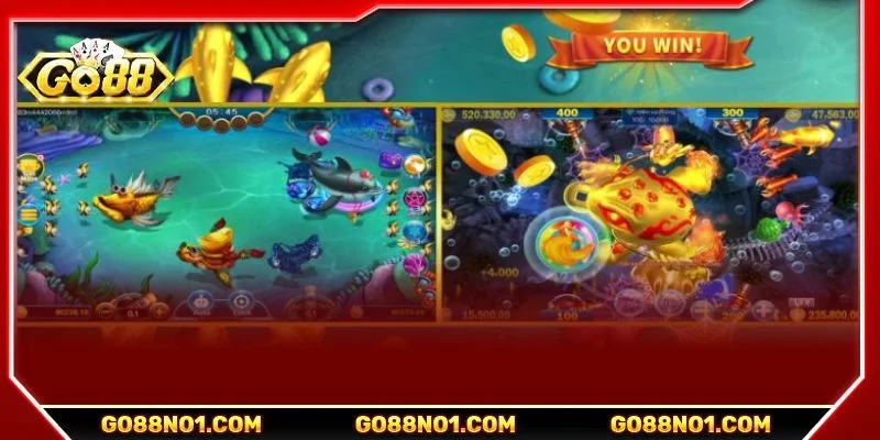 Giới thiệu những game chơi Bắn cá GO88 đặc sắc nhất 2026