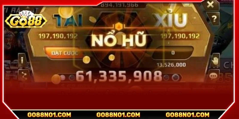 Luật chơi với Slots Tài xỉu tại GO88 rất dễ hiểu