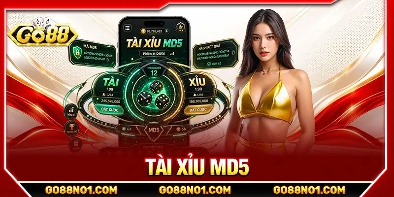 Tài Xỉu MD5: Chế Độ Chơi Minh Bạch, Cược Thả Ga Tại GO88