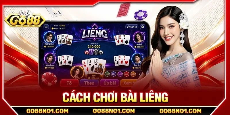 Cách Chơi Bài Liêng GO88: 5+ Chiến Thuật Thực Chiến 2026