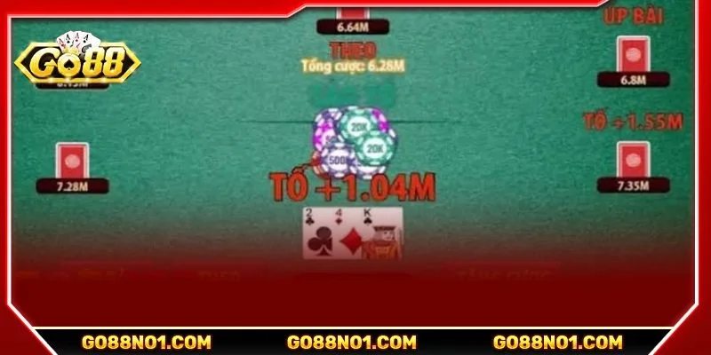 Thời điểm nên Tố rất quan trọng trong ván chơi Bài Cào